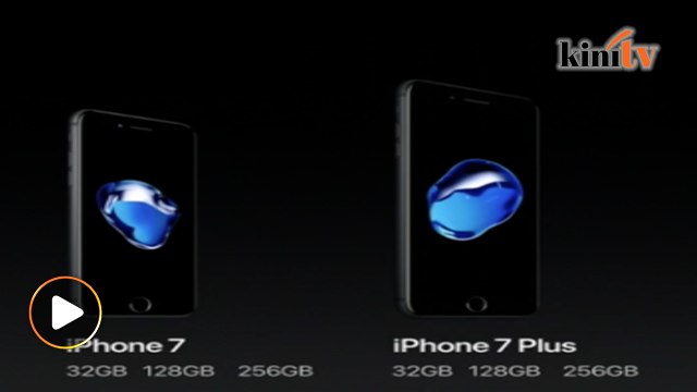 iPhone 7 tampil dengan dwi-lensa, kalis air dan tanpa lubang fon kepala