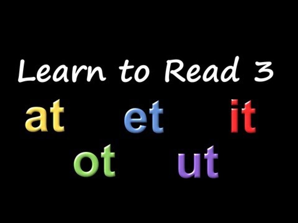 Learn to Read 3: Phonics & Rhyming - The Kids' Picture Show (Fun & Educational Learning Video)