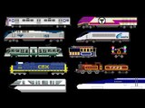 Railway Vehicles - Trains and Subways - The Kids' Picture Show (Fun & Educational Learning Video)