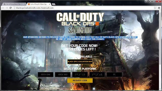 How to Get Black Ops 3 Salvation DLC Codes Free [Xbox One - Xbox 360 - PS4 - PS3 - PC]