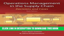[PDF] Operations Management in the Supply Chain: Decisions and Cases (McGraw-Hill/Irwin Series,
