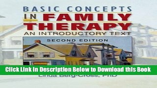 [Best] Basic Concepts in Family Therapy: An Introductory Text Online Books