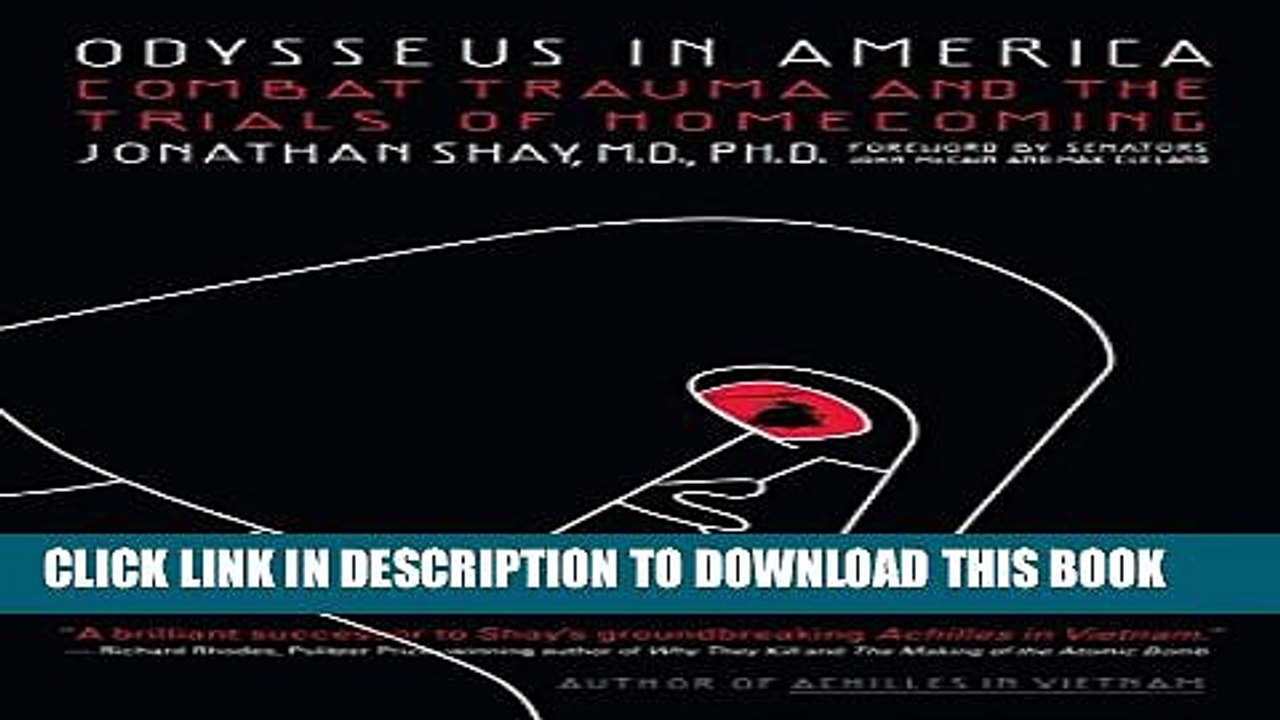 [Read PDF] Odysseus in America: Combat Trauma and the Trials of Homecoming Ebook Free