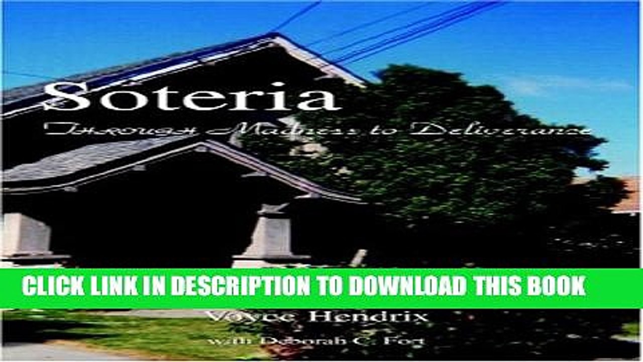[Read PDF] Soteria: Through Madness to Deliverance Download Free
