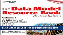 [New] The Data Model Resource Book, Vol. 1: A Library of Universal Data Models for All Enterprises