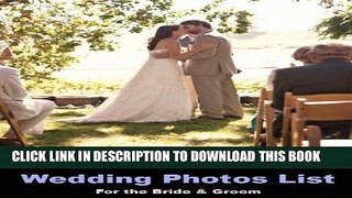 [PDF] Wedding Photos List for the Bride and Groom Full Online