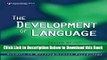 [Reads] The Development of Language (Studies in Developmental Psychology) Online Ebook