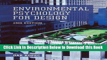 [Reads] Environmental Psychology for Design Online Ebook