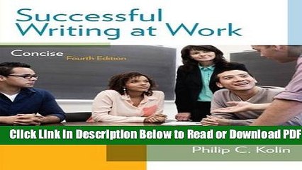 [Download] Successful Writing at Work: Concise Edition Popular New