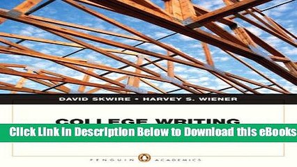 [PDF] College Writing Essentials: Rhetoric, Reader, Research Guide, and Handbook Online Ebook