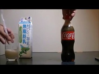(Ngreriii..!) Beginilah Jadinya Jika Coca Cola Dicampur Susu 1 ~ Semangatsurga