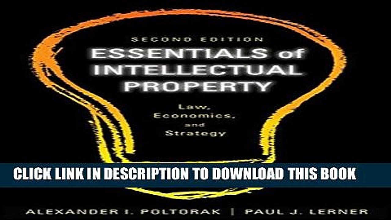 [PDF] Essentials of Intellectual Property: Law, Economics, and Strategy Popular Online