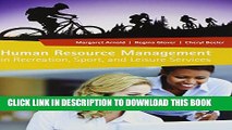 [PDF] Human Resource Management in Recreation, Sport, and Leisure Services Full Online