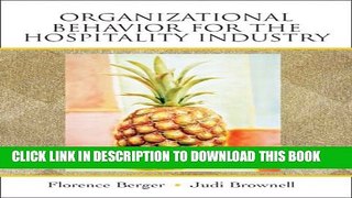 [PDF] Organizational Behavior for the Hospitality Industry Popular Online