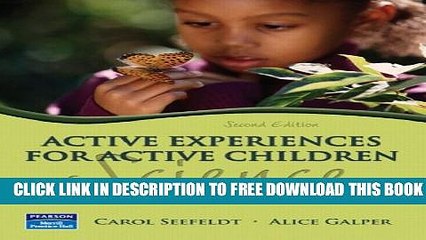 New Book Active Experiences for Active Children: Science (2nd Edition)