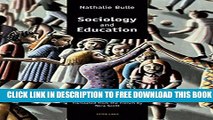 New Book Sociology and Education: Issues in Sociology of Education