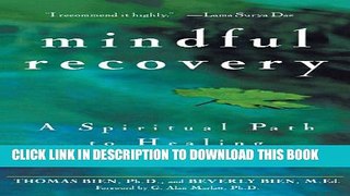New Book Mindful Recovery: A Spiritual Path to Healing from Addiction