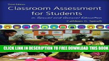 Collection Book Classroom Assessment for Students in Special and General Education (3rd Edition)