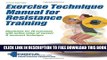 New Book Exercise Technique Manual for Resistance Training 3rd Edition With Online Video