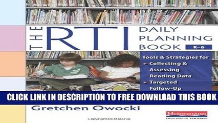 Collection Book The RTI Daily Planning Book, K-6: Tools and Strategies for Collecting and