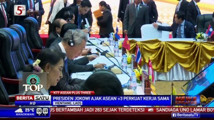 Presiden Jokowi Ajak ASEAN+3 Perkuat Kerja Sama Berbagai Bidang