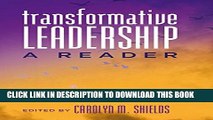 [PDF] Transformative Leadership: A Reader (Counterpoints) Full Collection