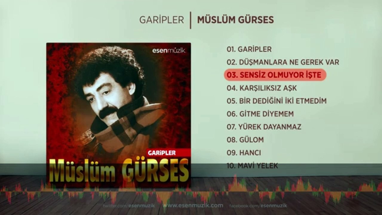 Sensiz Olmuyor İşte (Müslüm Gürses) Official Audio #sensizolmuyorişte #müslümgürses
