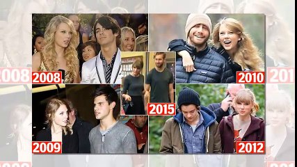 Đường tình dài ngắn của Taylor Swift và các bạn trai cũ