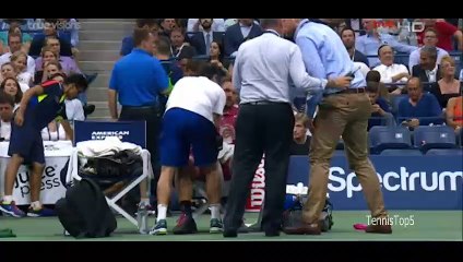 Stan Wawrinka vs J.M. Del Potro Highlights - US Open 2016 QF