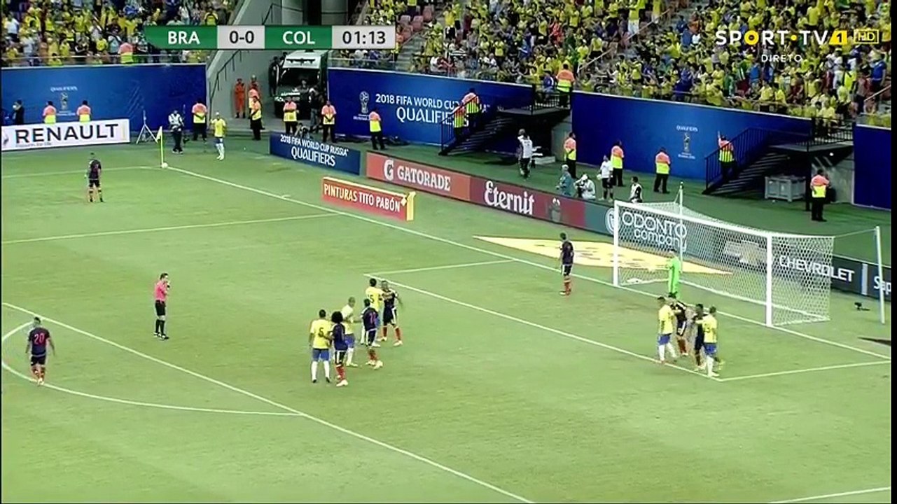 Brazil vs Colombia Highlights Video Goals