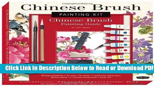 [Download] Chinese Brush Painting Kit: Professional materials and step-by-step instruction for the
