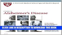 New Book Harvard Medical School A Guide to Alzheimer s Disease (Harvard Medical School Special