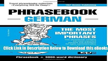[Reads] English-German phrasebook and 3000-word topical vocabulary by Andrey Taranov (2015-05-25)