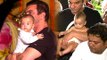 Baby Ahil Follows Shirtless Salman Khan | Salman Khan Ganpati Visarjan