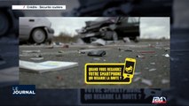 Spot publicitaire choc de la sécurité routière contre l'utilisation du smartphone