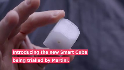 Ce glaçon connecté prévient le serveur quand votre verre est vide - Merci Martini!