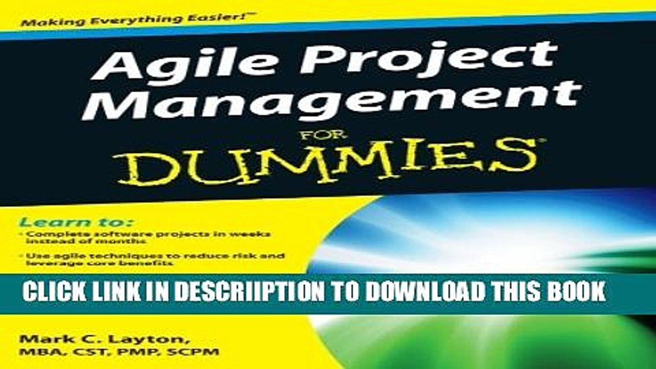 [PDF] Agile Project Management For Dummies Full Online