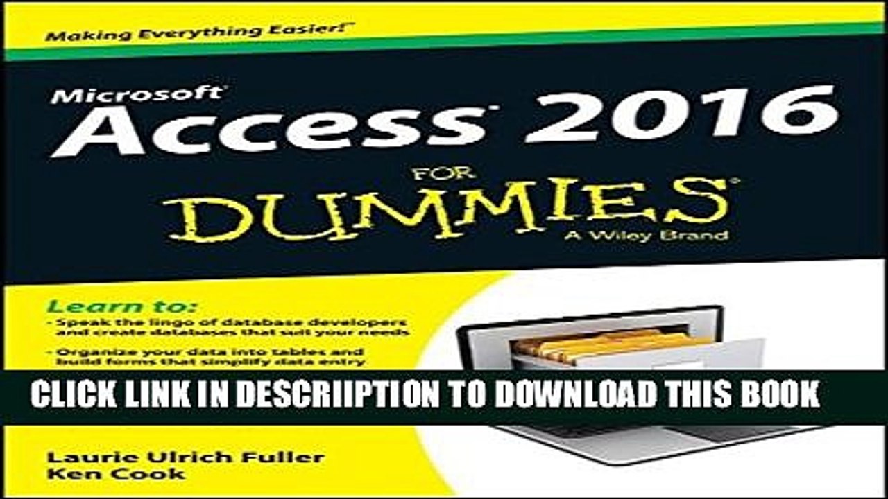[PDF] Access 2016 For Dummies (Access for Dummies) Popular Colection