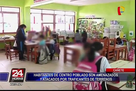 Pobladores de Nuevo Cañete son atacados por traficantes de terrenos