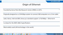 CCNA (Overview of Ethernet Technology and Standards) MVA