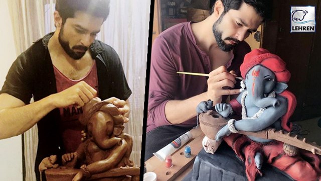 Raqesh Vashisth SCULPTED Ganpathi Idol!