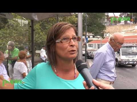 Napoli Capodimonte, incuria e degrado alla scalinata della principessa Jolanda 07 09 16