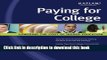 Read Paying for College: Lowering the Cost of Higher Education (Kaplan Paying for College)  Ebook