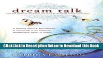 [PDF] Dream Talk: Could God be Talking to you Through Your Dreams? Free Ebook