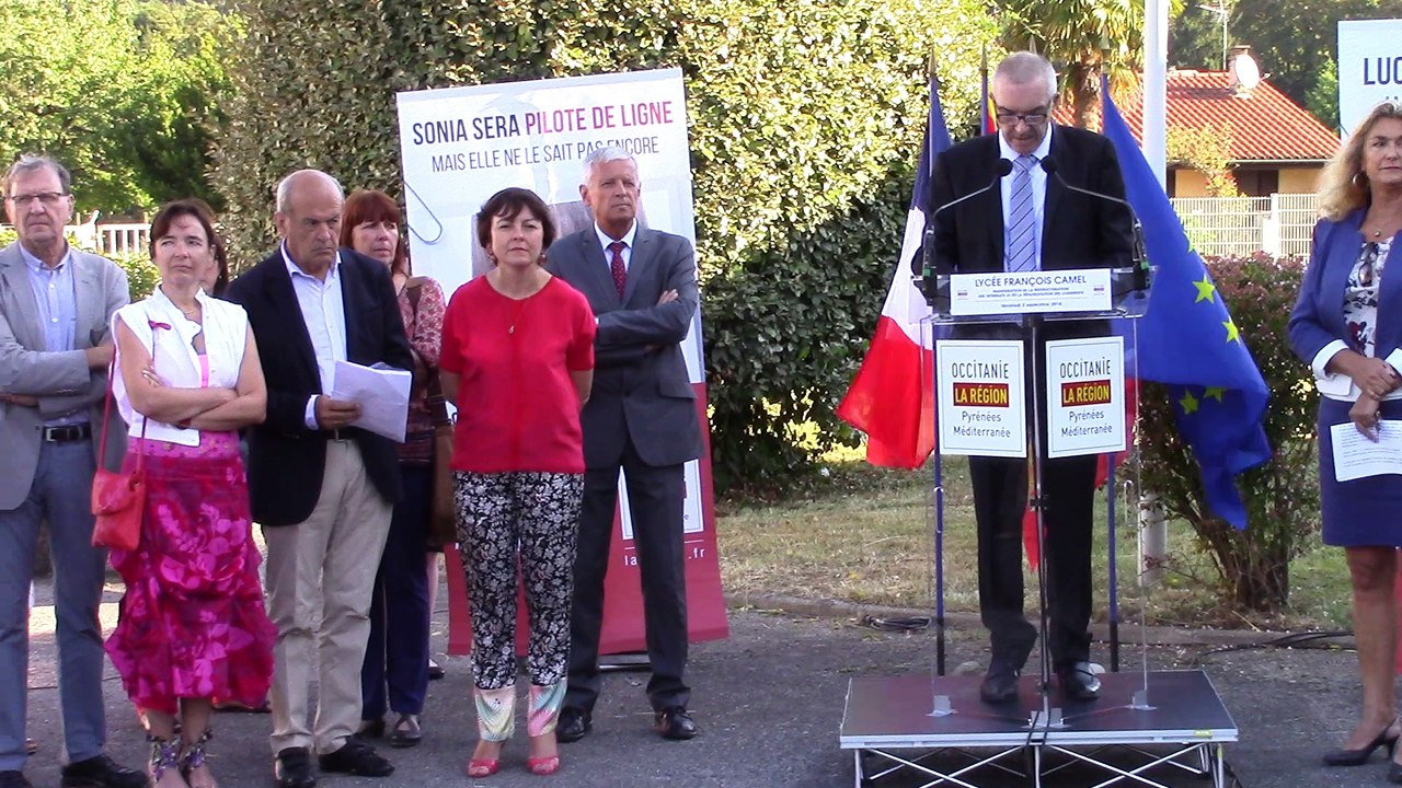 Extrait du discours de Monsieur l'Inspecteur d'académie
