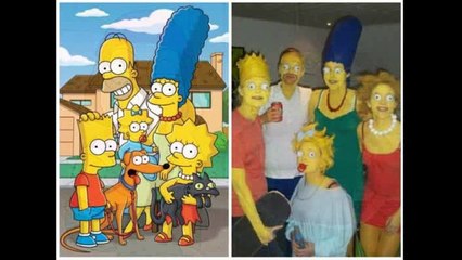 Vos personnages préférés de dessins animés… en chair et en os !!!