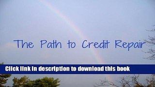 Read The Path to Credit Repair  Ebook Free