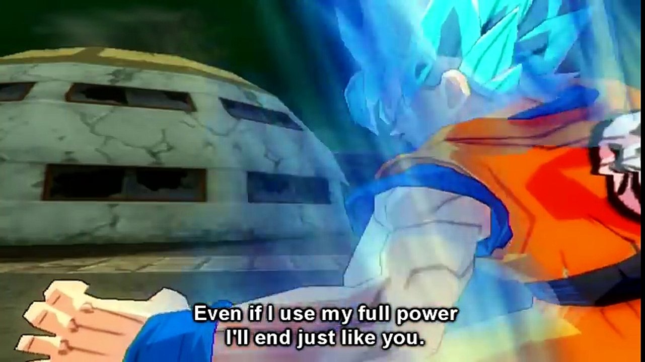 Goku SSG Blue and Black Goku Rose Fusion - Tenkaichi 3 Mod