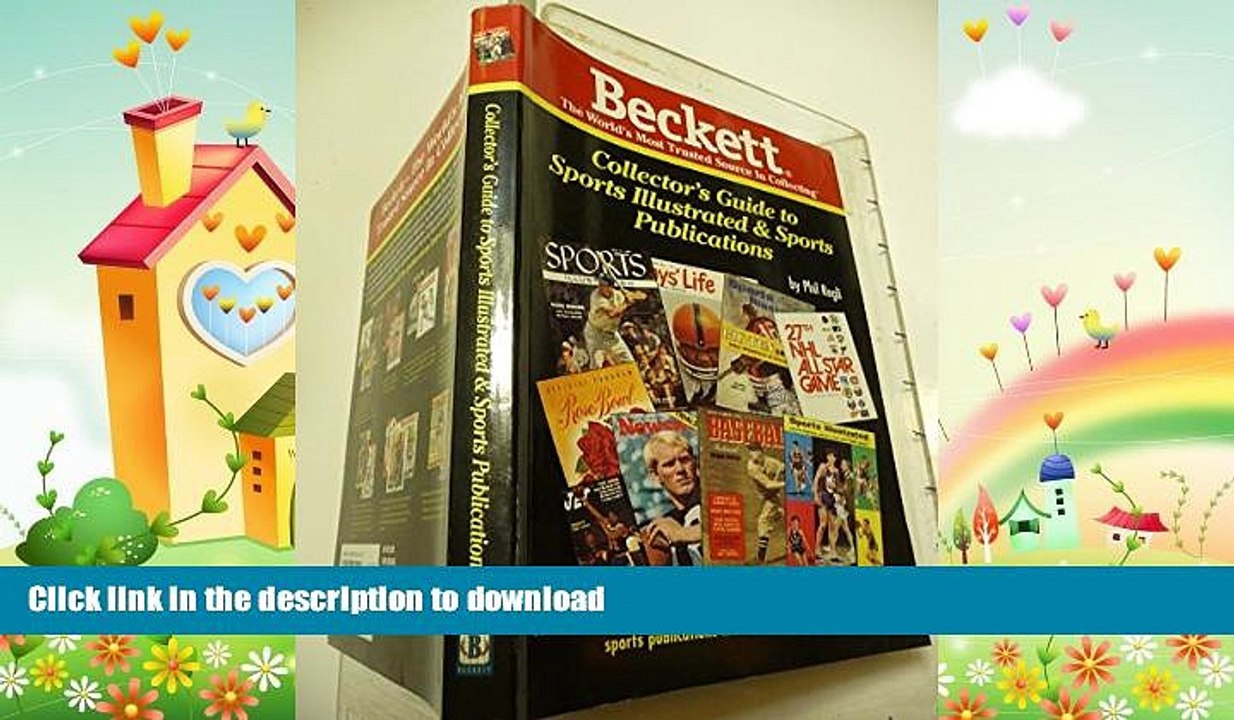 FAVORITE BOOK  The Collector s Guide to Sports Publications   Sports Illustrated FULL ONLINE