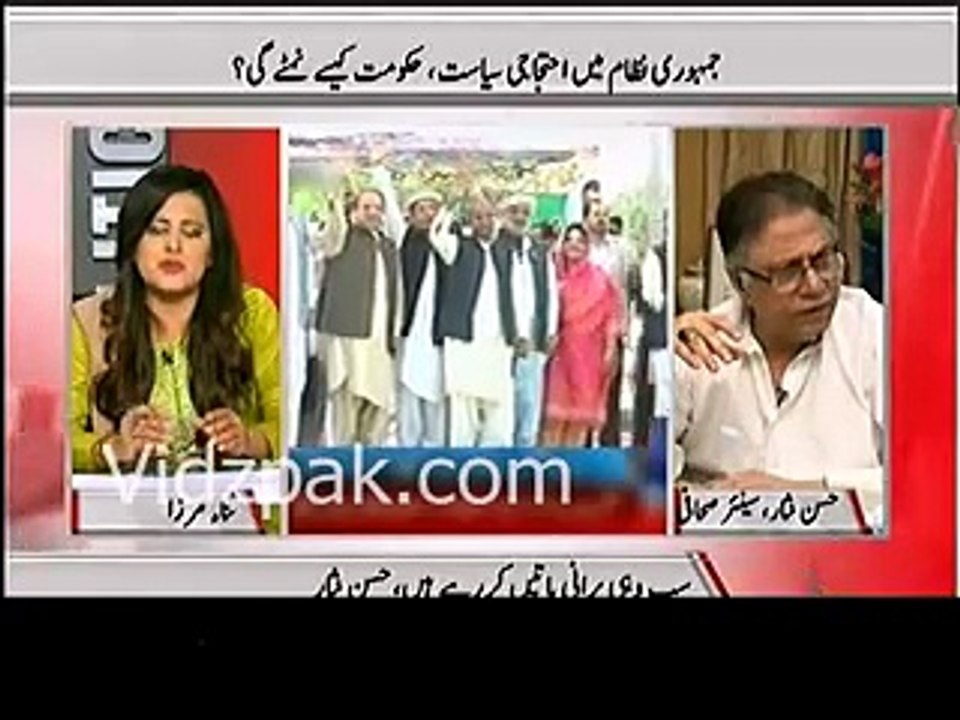 Hassan Nisar grilled pmln for showing off -  they are Minar Of Jahalat